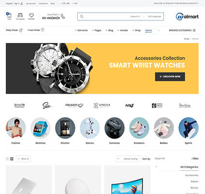 Shop List Sidebar